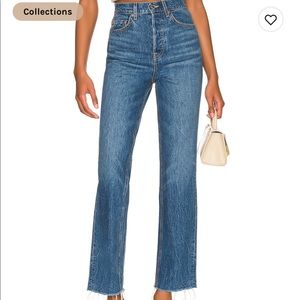 Cassidy Mid Rise Straight- Grlfrnd